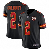 Nike Men & Women & Youth Chiefs 2 Dustin Colquitt Black NFL Vapor Untouchable Limited Jersey,baseball caps,new era cap wholesale,wholesale hats